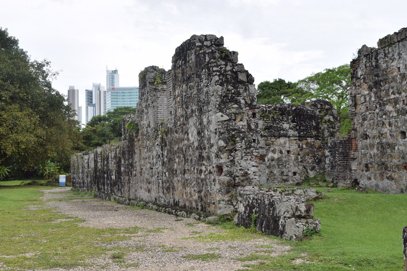 Ruins in Panama Viejo