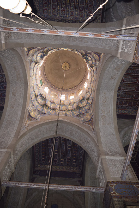 inside Sultan Hassan mosque