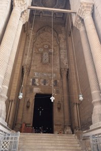 entrance to Sultan Hassan mosque