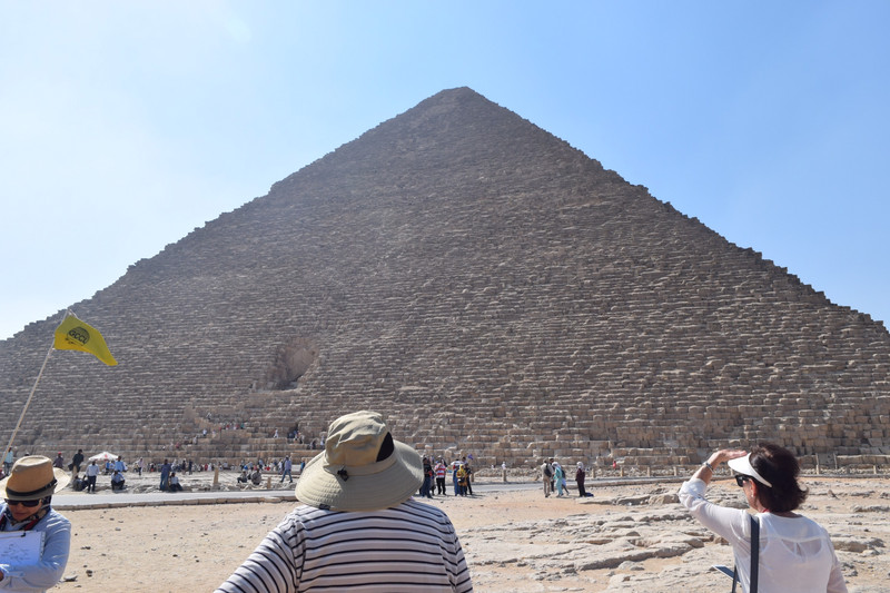 JP in front of the great pyramid