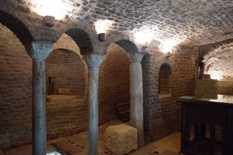 Inside crypt