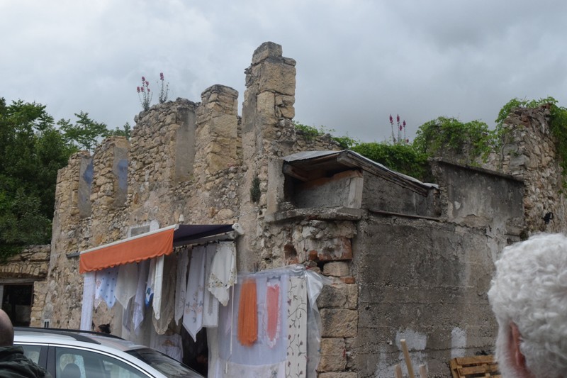 Ruined house in Mostar