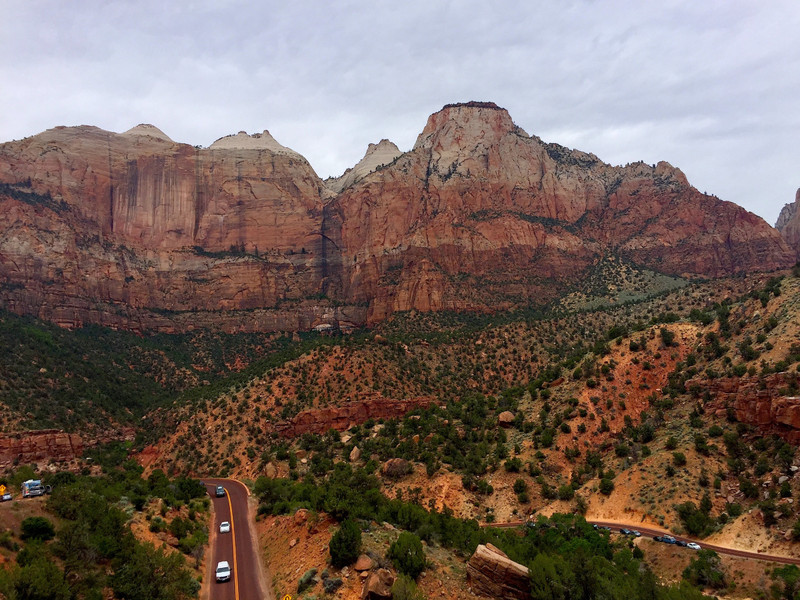 Entering Zion after Tunnel