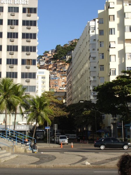 Favela in Copacabana