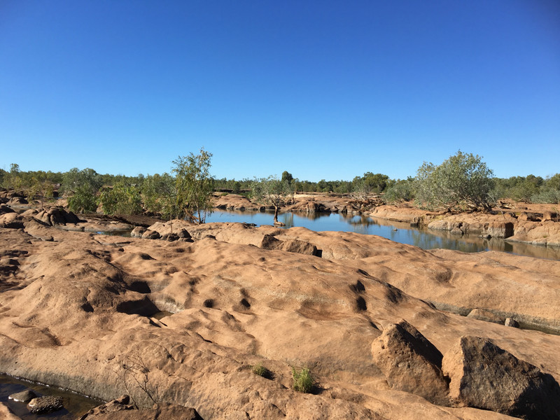 Dry Leichardt River Bed