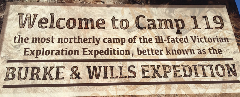 Burke and Wills 119 Camp.