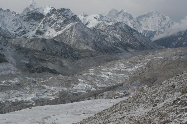 Khumbu Glacier and Gorak Shep 