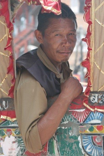 Rickshaw driver, Kathmandu