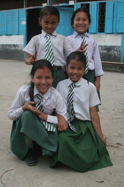 Schoolgirls, Kathmandu