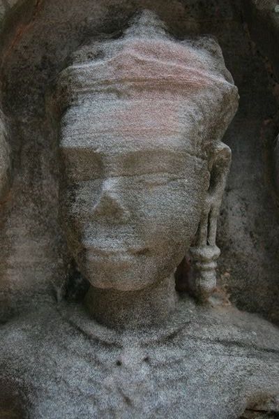 Weathered Carving