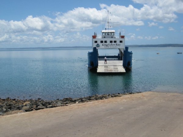 Ferry to Fraser Island