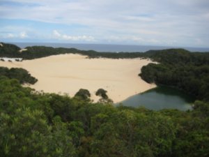 Perched Lake and Sand blow