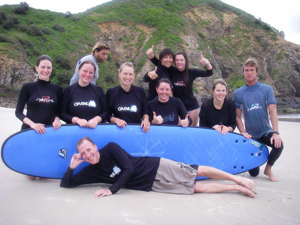 Jay and his surfer chicks