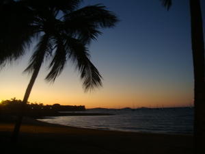 Sunset in Airlie Beach