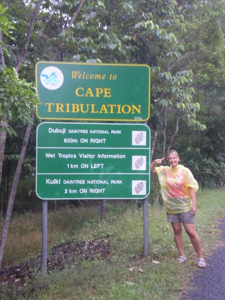 Getting wet in Cape Trib