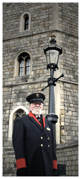 On Guard Outside Windsor Castle