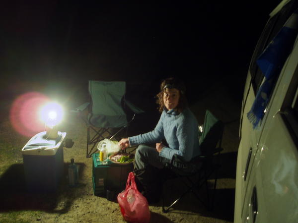 Camping au bord de la Rawawa beach!
