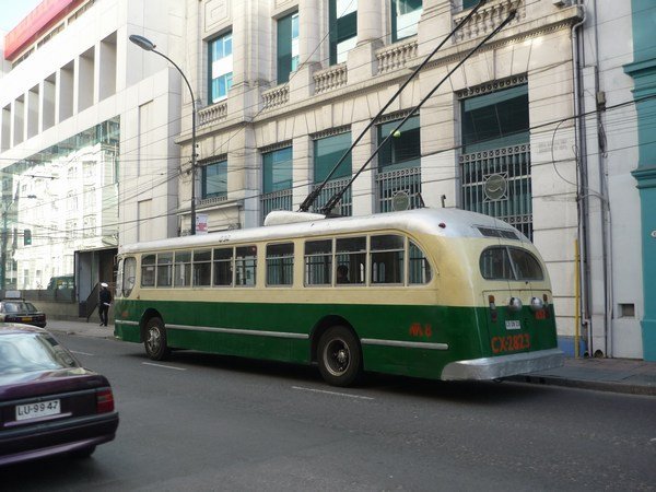Trolley Bus a Valparaiso