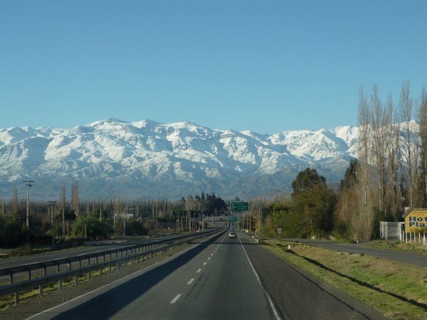 En route vers Los Andes