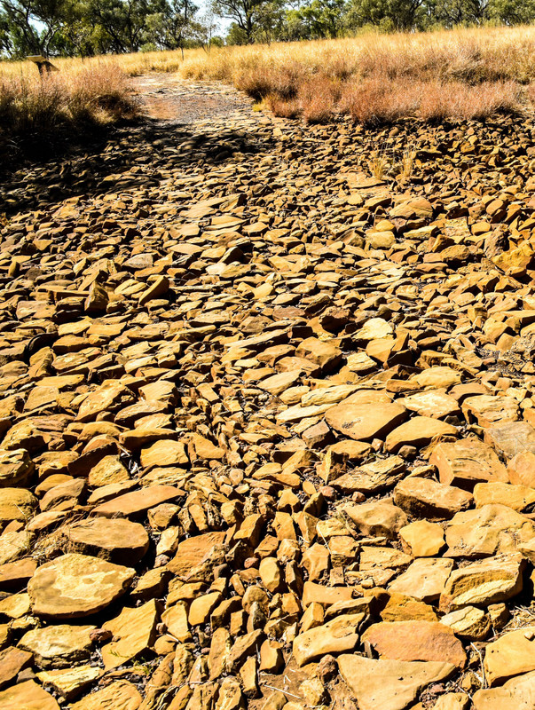 stones carted & laid by hand to help hold back the river near