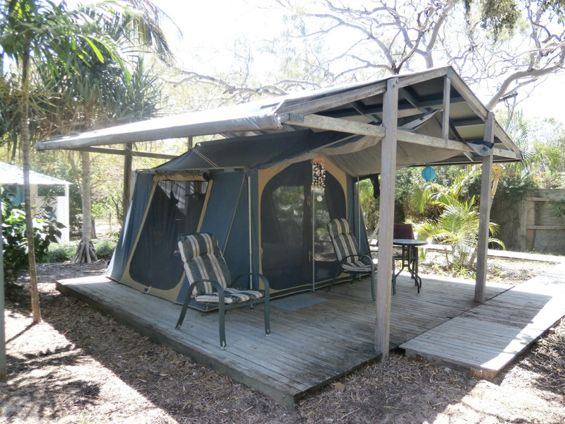 Glamping at its best Great Keppel Isl