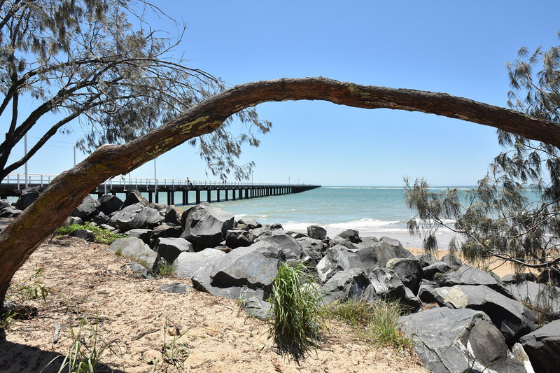 Urangan Pier Hervey Bay 860mt out to sea