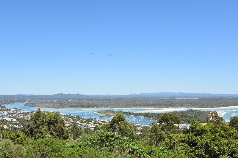 Views over Noosa from Laguna Lookout
