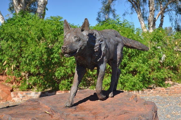 Red Dog Monument
