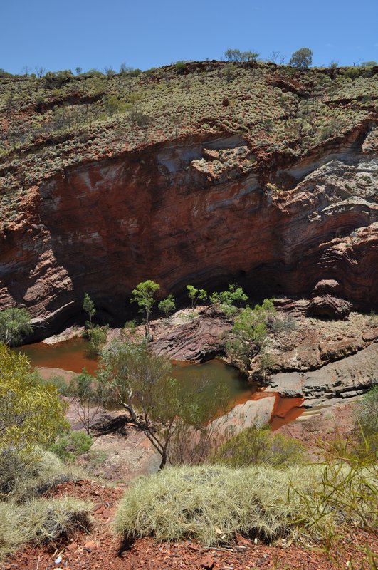 Hamersley Gorge from the top