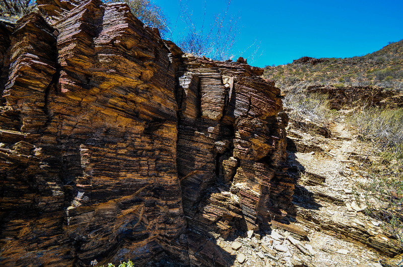 Ancient Layers Barraranna Gorge Arkaroola