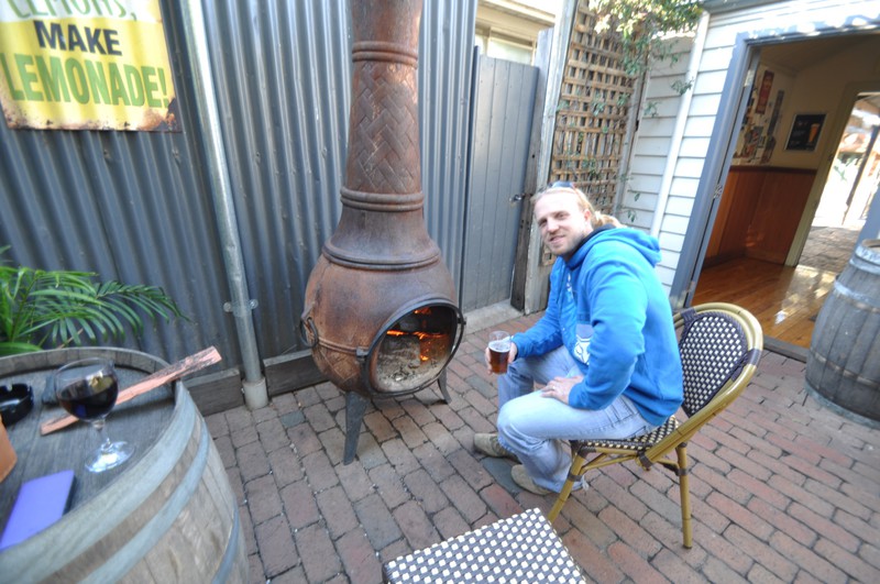 Giant Chiminea Star Hotel Echuca