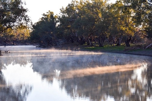 Misty Darling River near Bourke NSW