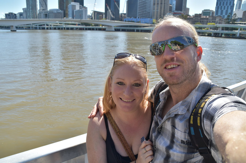 About to cruise the Brisbane River