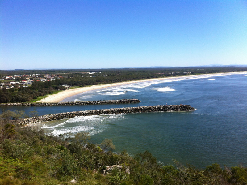 View of Evans Head NSW