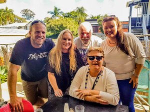 Caught up with Tab's Aunty Linda, Uncle Greg and Cuz Morgan in Brizzy before we left