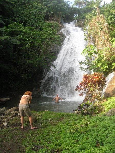 The Asinvari Waterfall