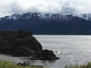 On the peninsula outside of Anchorage