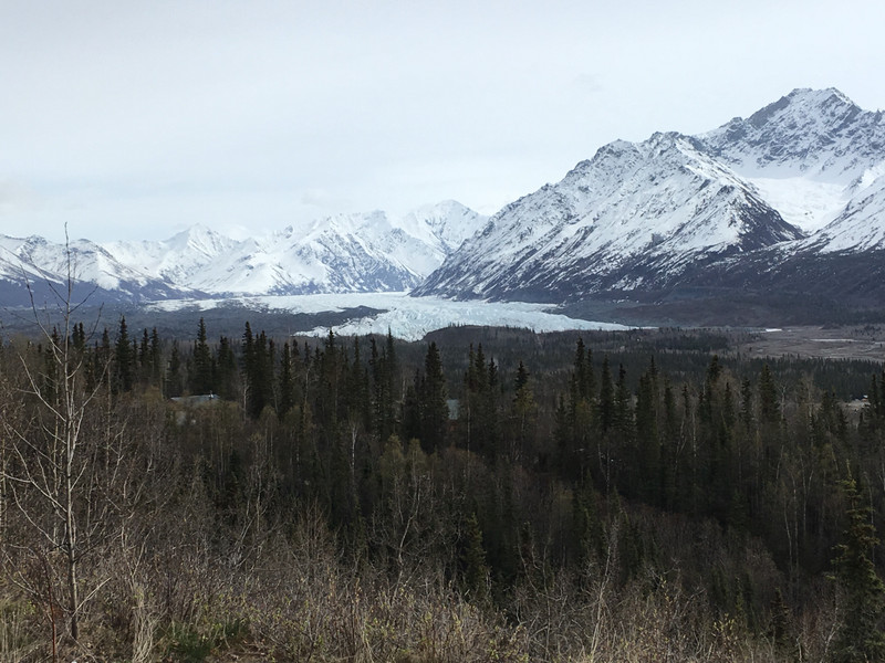 Glacier Fields to the south of SR 1