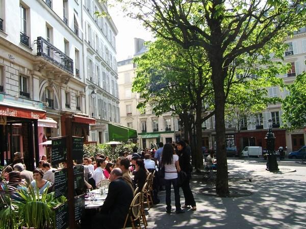 cafés, Montmartre