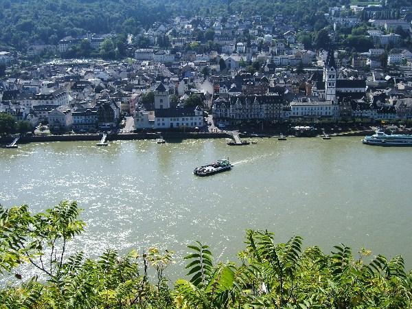 The river ferry from Boppard