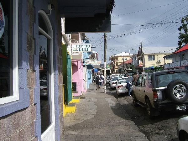 Street scene, Basseterre