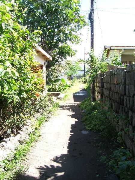 Back Lane/ginnel, Dieppe Bay, St Kitts