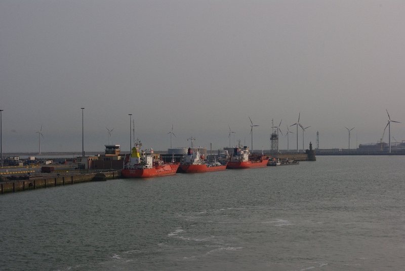 Dawn - Zeebrugge harbour