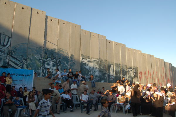 The segragation Wall of Bethlehem
