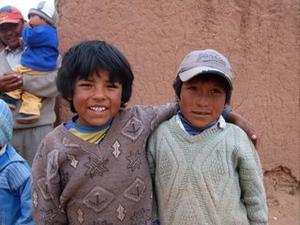 Kids in Bolivia