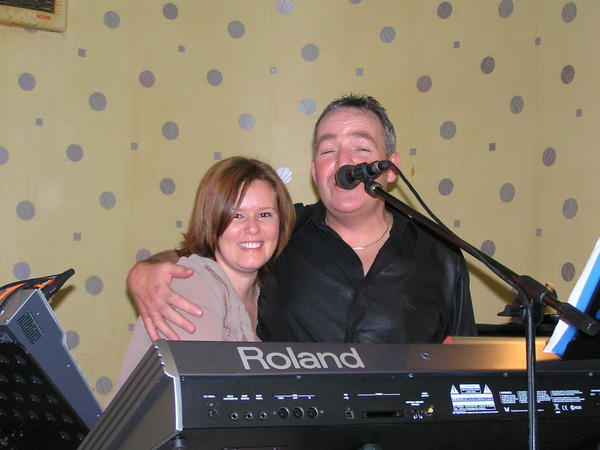 Kate with Keyboard Player