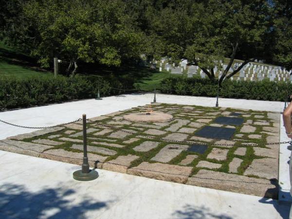 JFK's grave site