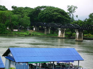 Bridge over the River Kwai, Kanchanburi.