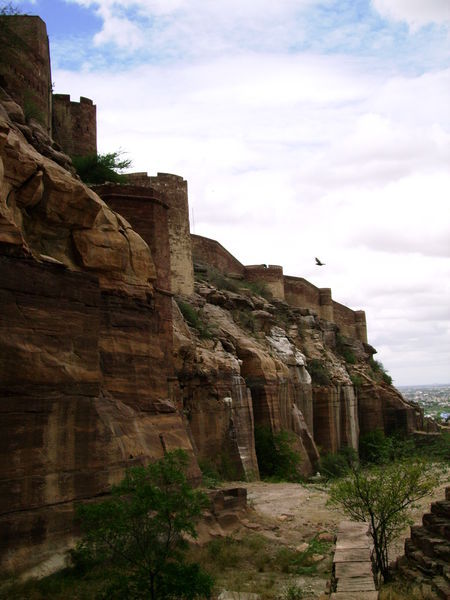 Meherangarh Fort Walls, Jodhpur.