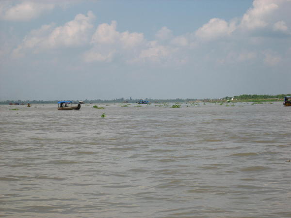 on the mekong river